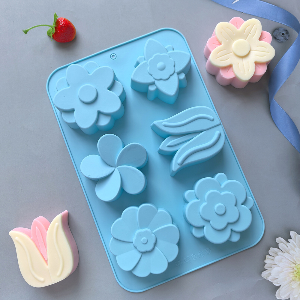 Verschiedene Blumen-Silikonfor – Soap Making Kit For Beginners Bewertung und Preis